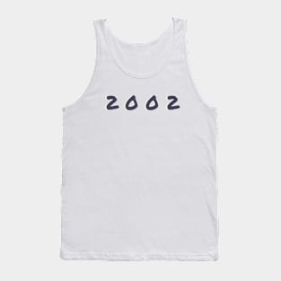 Born In 2002 Tank Top